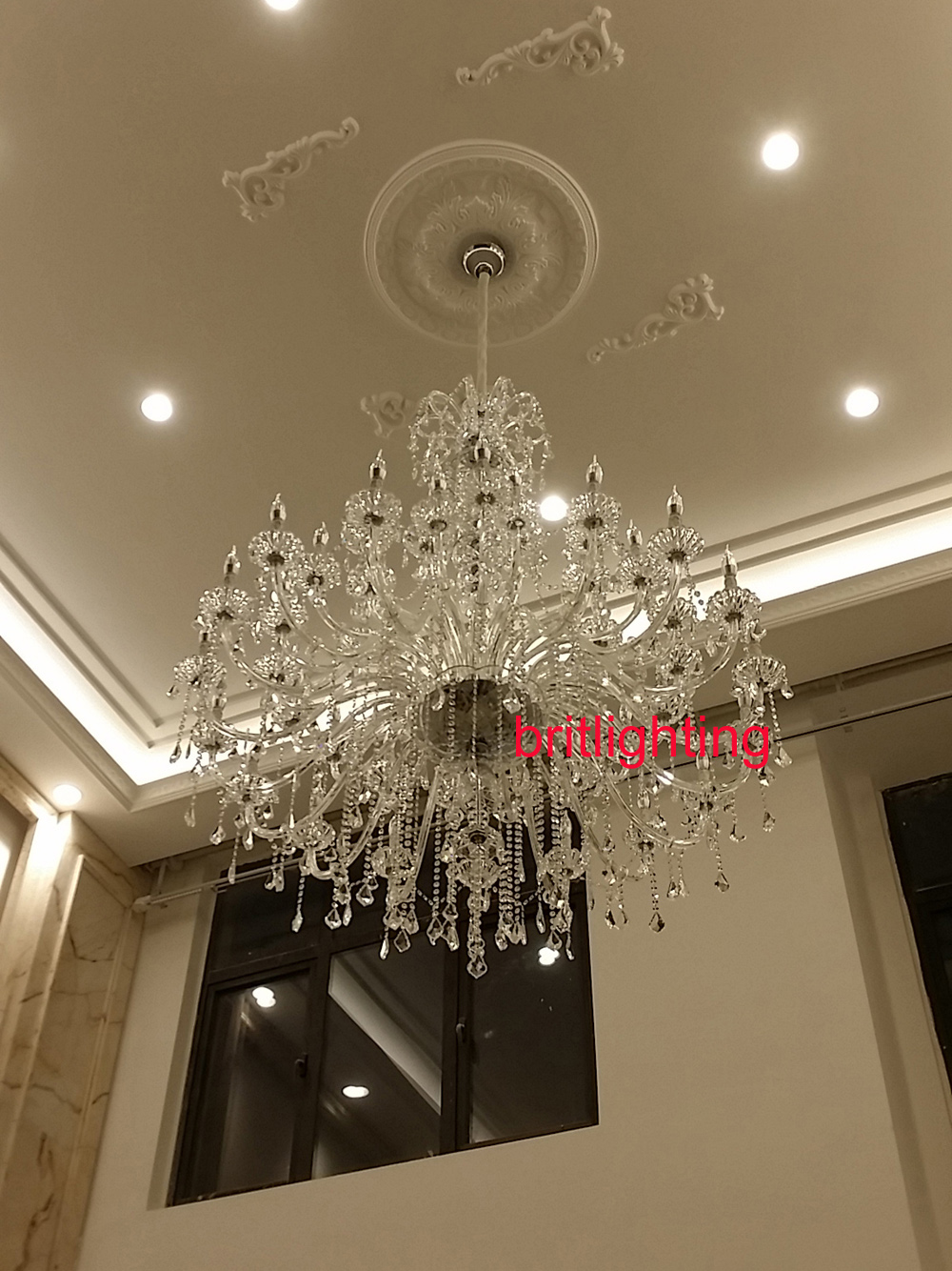 modern large crystal chandelier for foyer modern big crystal chandelier for church hall led chandelier with crystal pendants