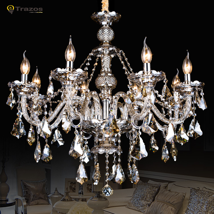 modern led chandelier decor home lighting fixture dinner party ceiling lamp lustres de sala de cristal wedding chandelier