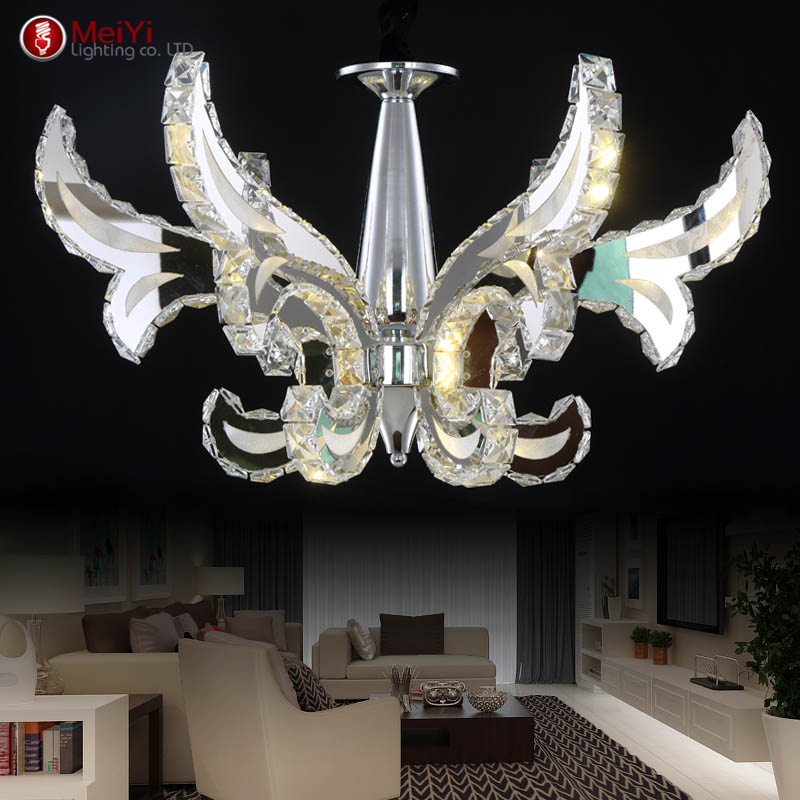modern led crystal chandelier lights lamp for living room light ceiling fixture indoor pendant lamp home decorative