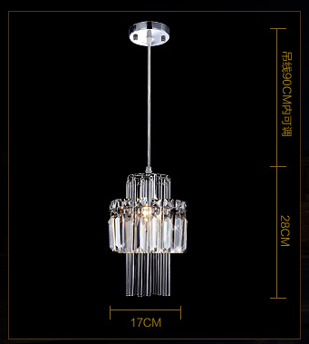 modern pendant lights for dining room led pendant lamp for kitchen crystal pendant light adjustable wire lamps bar decoration - Click Image to Close