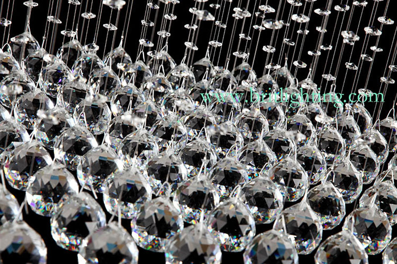 rain drop k9 square crystal chandeliers living room bedroom restaurant lamp hanging wire pyramid crystal lamp project lights