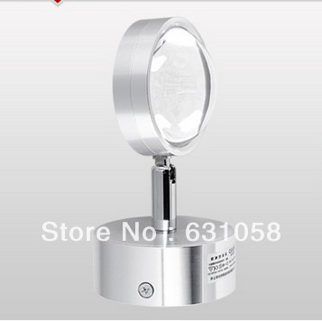 1w wall lamp modern crystal magnifying glass lighting indoor decoration light,adjustable angle,stair lights, - Click Image to Close