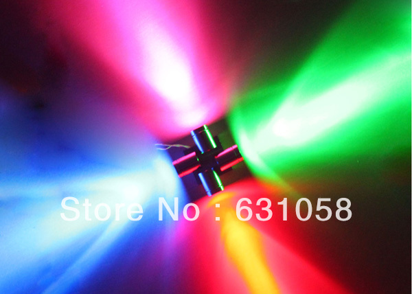 4pcs/lot 4*1w led wall lamp high power led led outdoor wall decoration light with 100-240v ac rohs ce - Click Image to Close