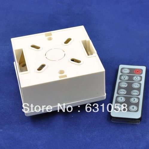 5pcs/lot selling 12 key constant voltage led infrared dimmer with remote control,led single color strip dimmer - Click Image to Close