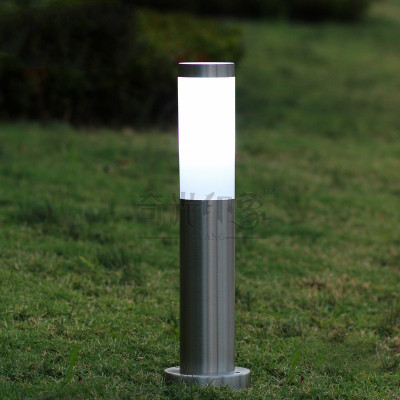 60cm 80cm 1m landscape post light waterproof ip65 stainless steel outdoor garden lawn pillar light post lamp bollard light