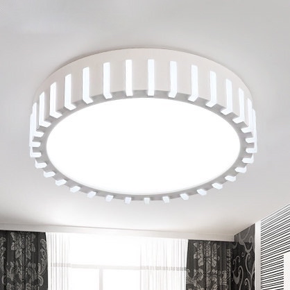 creative wheel gear modern led ceiling lights for living room plafonnier led moderne remote control ceiling light for bedroom