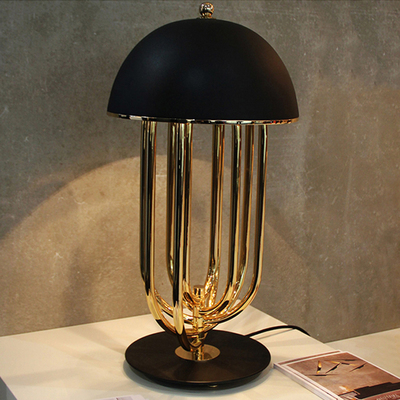 delight full turner italy design desk table lamp for bedroom living room fashion home decoration gold+black
