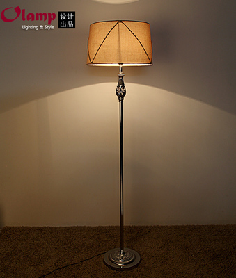 europe style elegant floor lamps fashion design brief american corner floor lamp metal base+fabric lampshade