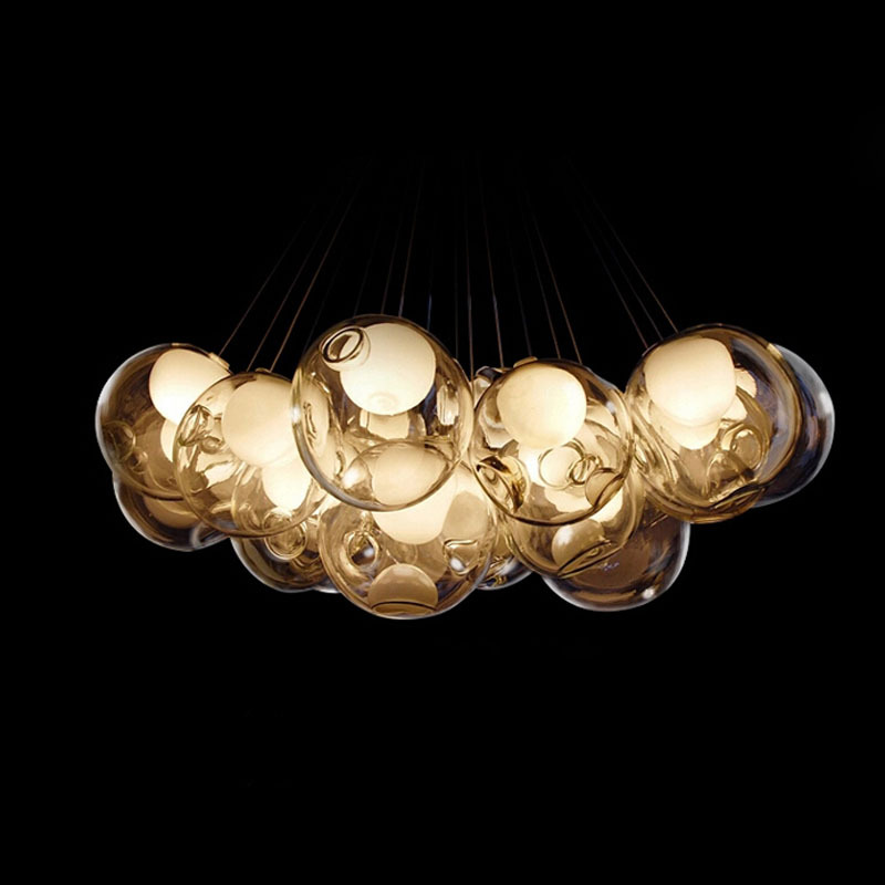 glass pendant light pendant lamp with led g4 bulbs dia12 cm glass globes living dinning room pendants