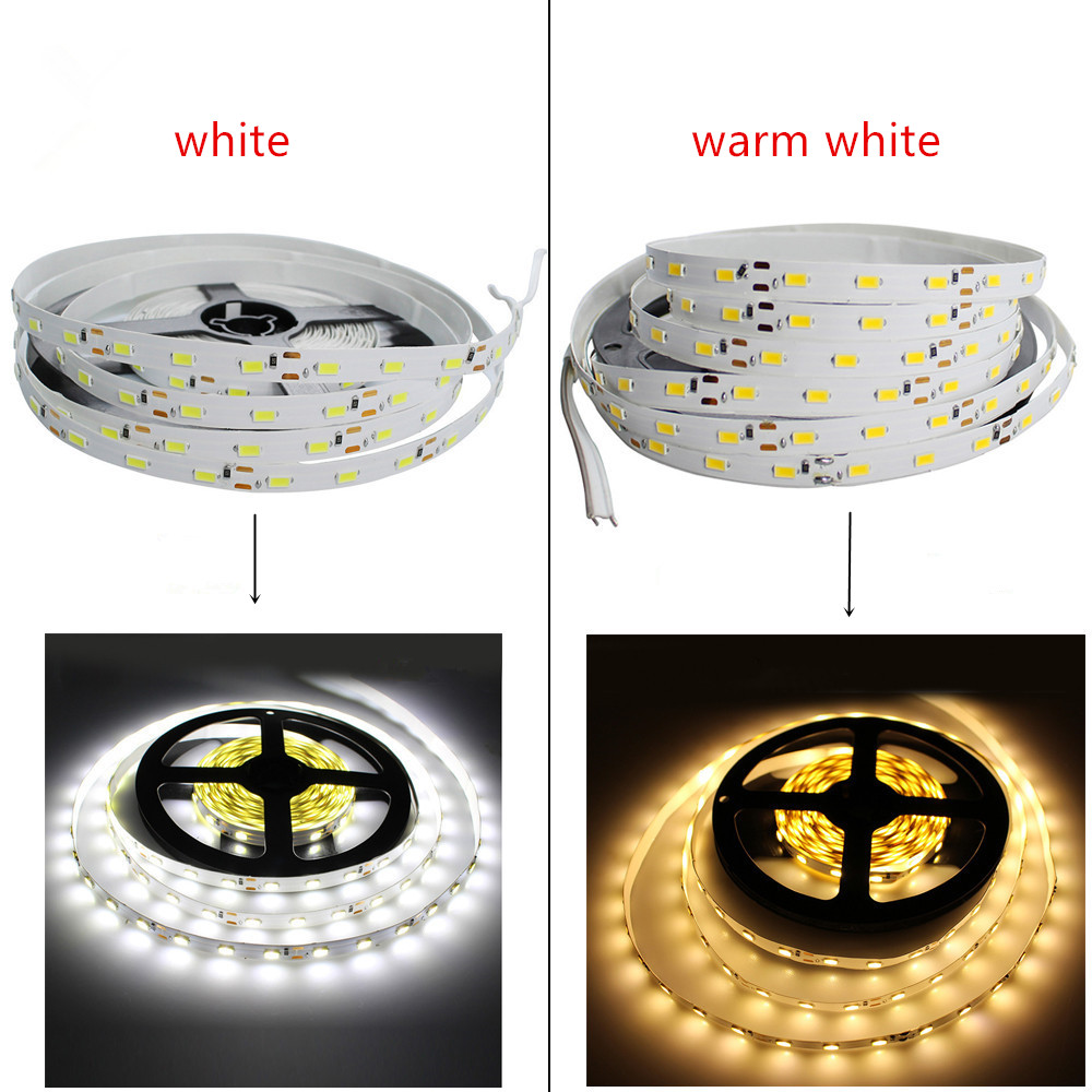 led flexible strip light smd 5630 5m +dc connector +12v adapter for christmas, wedding, party, home decoration lighting