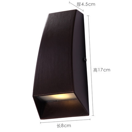 led up and down outdoor wall light outdoor wall lamp brief modern outdoor sconces wall lamp waterproof villa led corridor lights