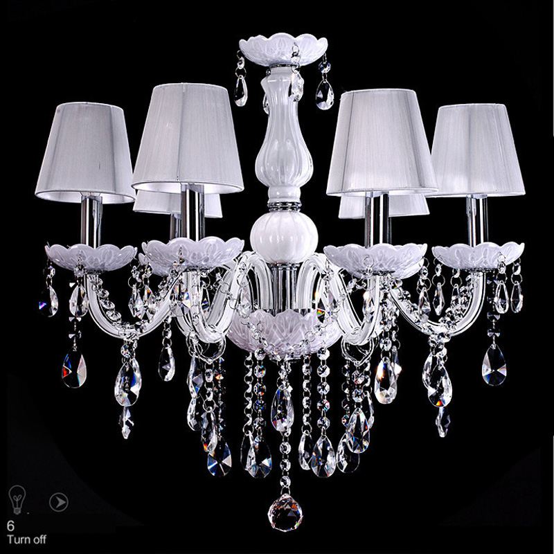 modern crystal chandelier k9 crystal 110~240v lustres de cristal chandelier for living room or bedroom lighting lustre para sala