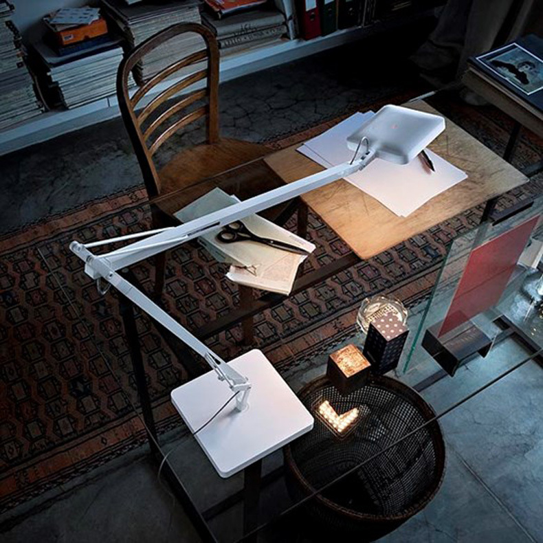 modern led desk lamp 7w warm white 3 steps touch dimmer reading table lamp office light