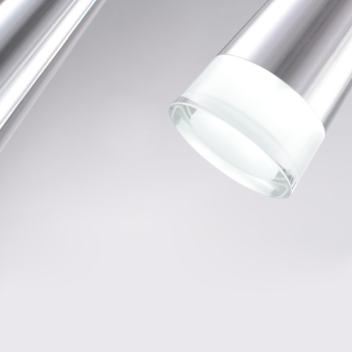 modern led pendant light lighting 3 light round canopy transparent acrylic metal plating,110v-240v,