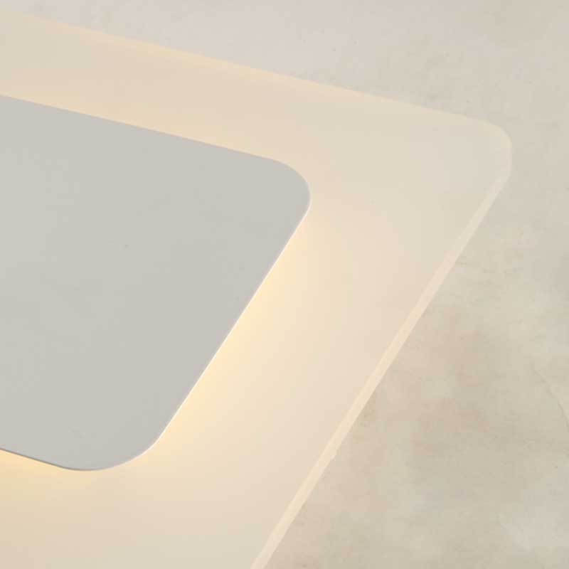 modern led wall lamp square acrylic white painting led wall light for bedroom hallway led wall sconces