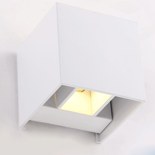 modern led wall light led wall lamp led wall sconces white or black ip44 waterproof light outdoor wall light