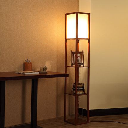 new chinese style floor lamp modern brief wool vertical lamp glove lamp study room floor light