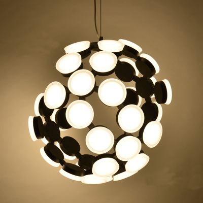 nordic lamp dinning room lights modern pendant lamp light fixture aluminum hanging led lights pendente luminaria black white