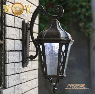 outdoor lighting wall lamps 110v/220v garden wall light luxury villa lamp outdoor led waterproof goalpost