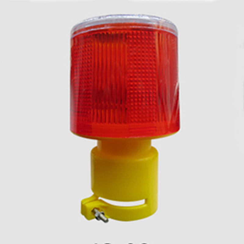 100 piece/lot ,solar powered traffic warning light,led solar safety signal beacon alarm lamp