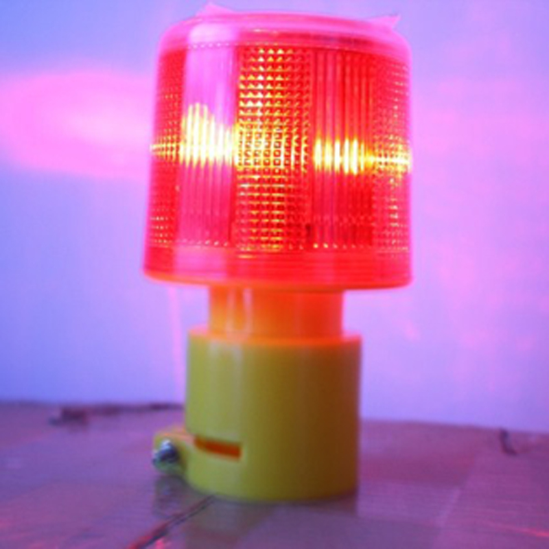 100 piece/lot ,solar powered traffic warning light,led solar safety signal beacon alarm lamp - Click Image to Close