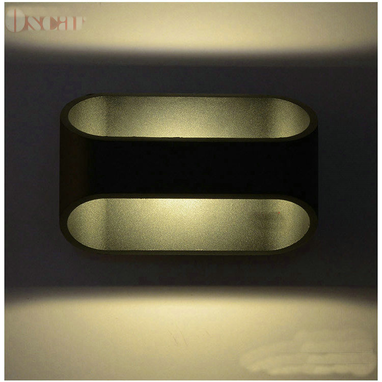 3w warm white light led wall lamps black lamp body modern minimalist wall light bed room living room wall sconces ac85-265v