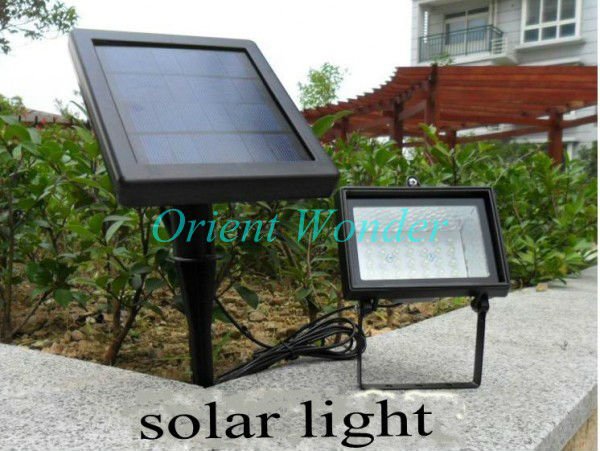 6pc/lot fast solar powered garden floodlight ,outdoor 30led solar light-operated street spotlight