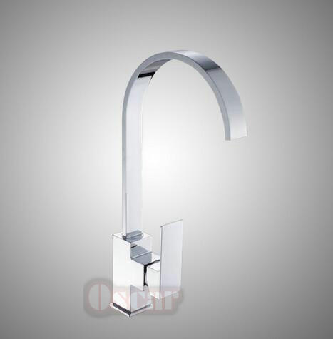 full copper kitchen faucet and cold taps sink faucet plated faucet 360 degree rotation