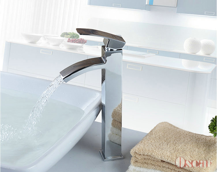 heightening falls faucet platform pots audience pots all copper and cold taps bathroom basin faucet washbasin tap