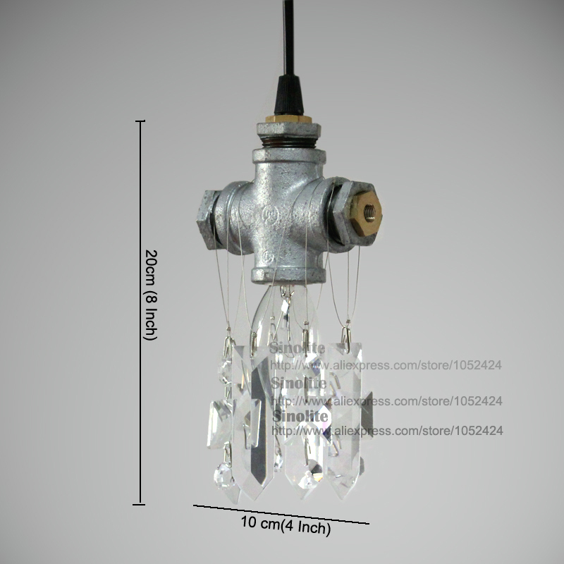 industrial style pendant lights vintage pendant lamp water pipe lamp foyer e12 e14 pendants dinning pendants - Click Image to Close