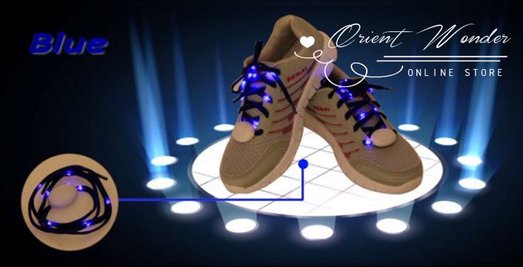 led nylon shoelace light up flashing colorful led luminous shoestring colors changing nylon braided shoe laces