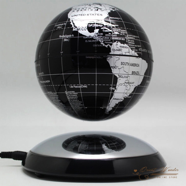 magnetic levitation floating globe 4inch anti gravity world map home office decoration gadget creative business gift