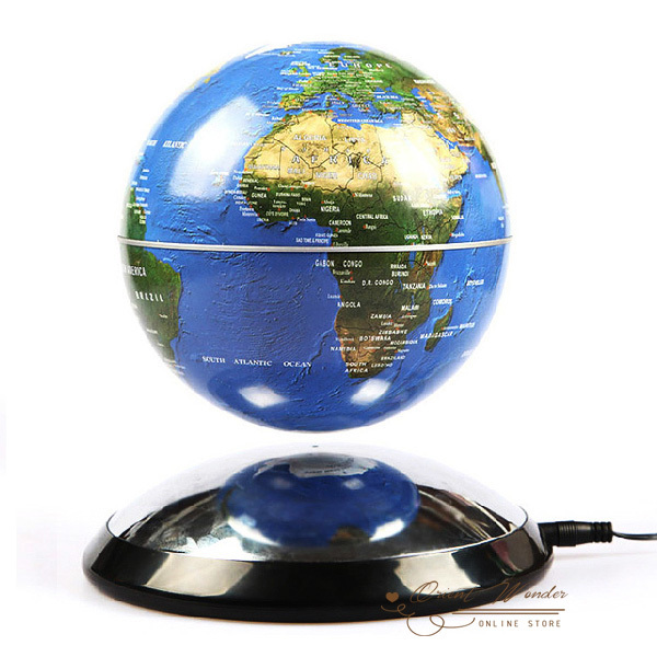 magnetic levitation floating globe 4inch anti gravity world map home office decoration gadget creative business gift