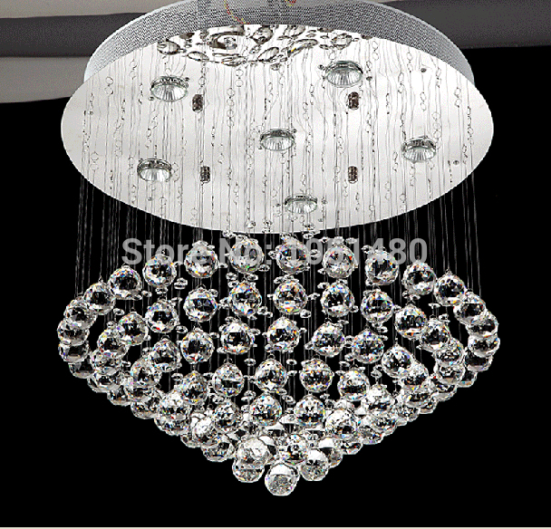 modern first-class k9 crystal chandelier lamp, round crystal living spiral chandelier light fixtures