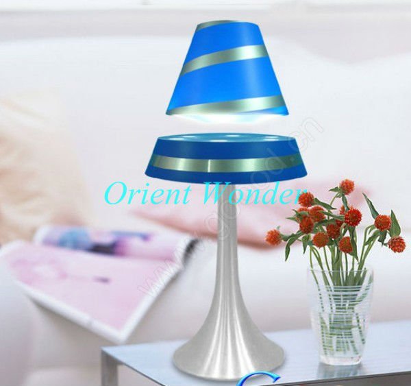 new design floating led light table lamp for room decoration,magnetic levitation,novelty light holiday gift