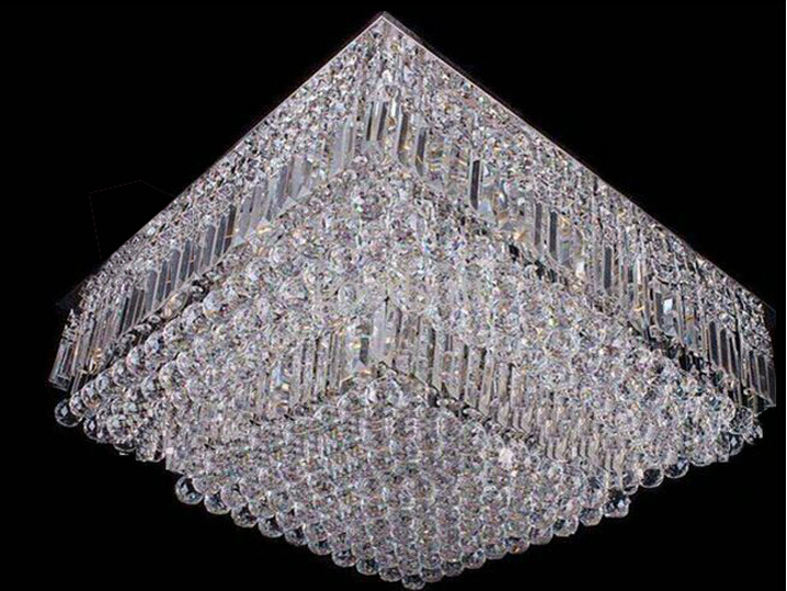 new design modern 3 layers crystal chandeliers lustre de cristal lamp foyer chandeliers