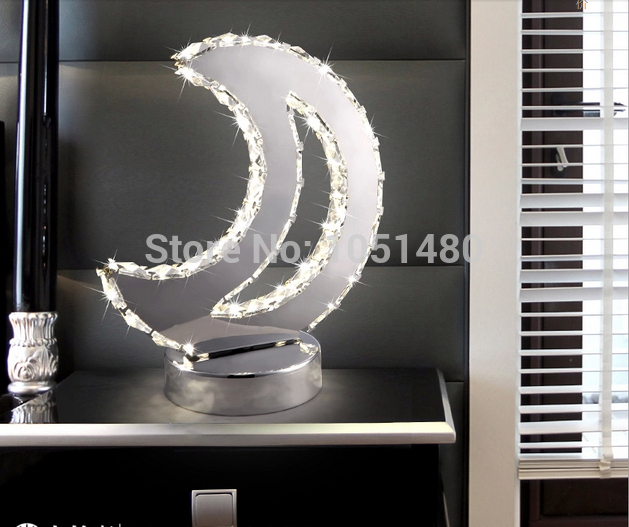 new item guaranteed living room crystal table lamp led lamp modern lighting