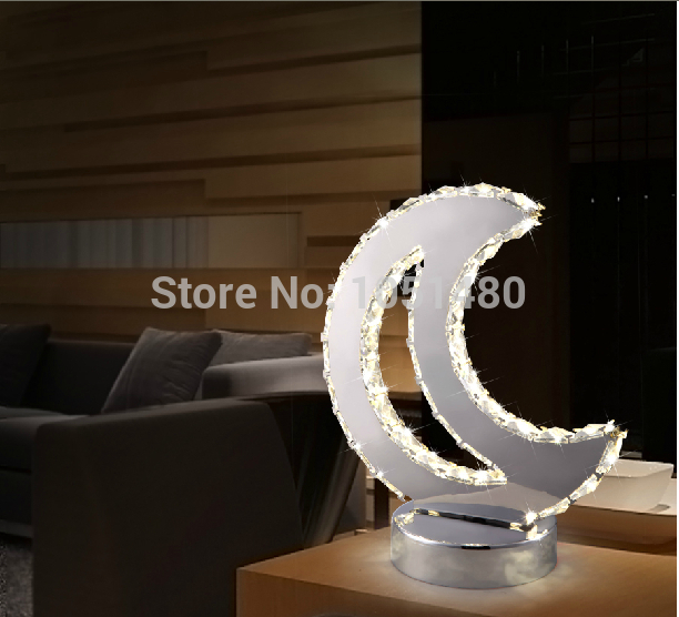 new item guaranteed living room crystal table lamp led lamp modern lighting