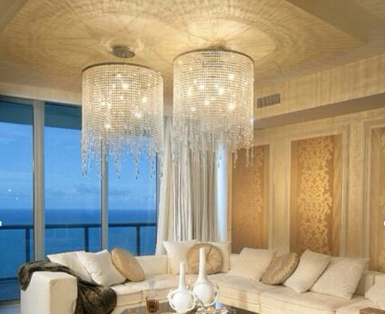 new modern large crystal chandelier living lights dia70*h80cm modern home lighting