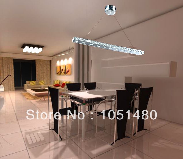 nice design modern stainless steel led chandeliers l860mm bar light