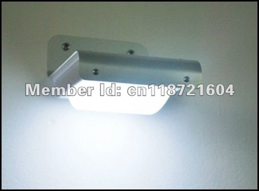 promotion,6pcs/lot solar outdoor ray sound sensor light,16led sound sensor wall light for garden/yard lighting