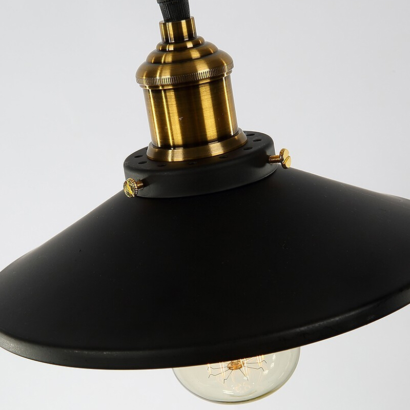 retro rh up and down pendant light led edison bulbs included pendant lamp for dinning room mirror glass metal black e26 e27
