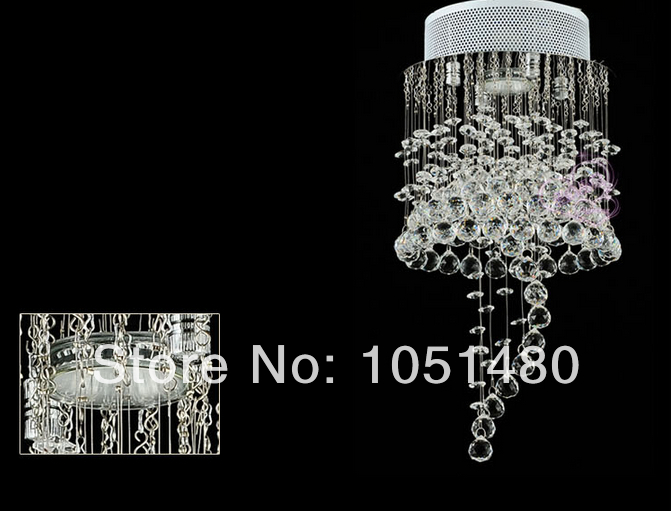 s flush mount modern small crystal chandelier hallway light ,contemporary crystal lamp