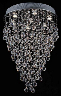 s luxury crystal lamp modern chandelier foyer light dia600*h1000mm, lustres home decor holiday lighting
