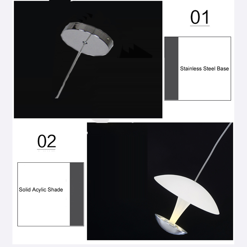 sell modern 5w led pendant lights lamps lighting bar light dining room pendant lamp living room arcylic