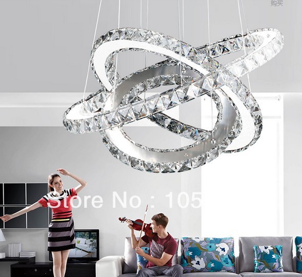 special price modern minimalist led crystal chandelier living room light bedroom lamp