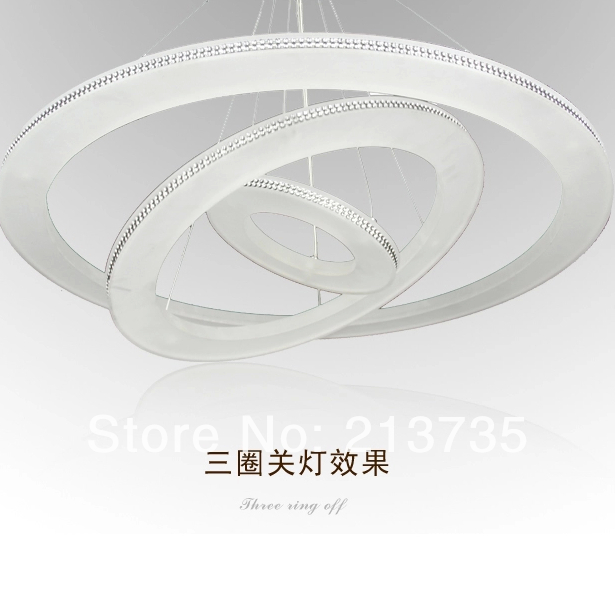 2015 new arrival modern led pendant light smd 5050 light fixture, fashion designer hanging lamp ring lighting 110-240v