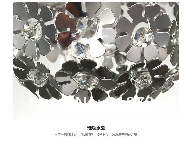 3w led simple circle/round ceiling pendant lights with diameter 18cm ,5 color,alluminum light