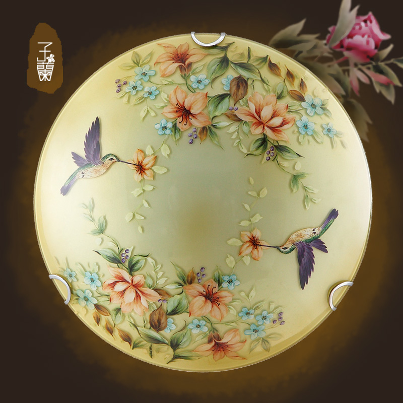 bedroom lamp romantic fashion ceiling light chinese style ceiling light dia300mm 110- 220v