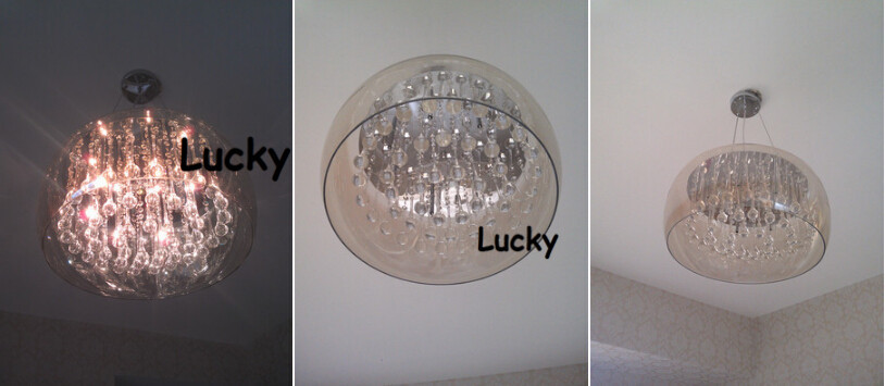 contemporary pendant lighting 110v-220v blown glass pendant light dia 40cm